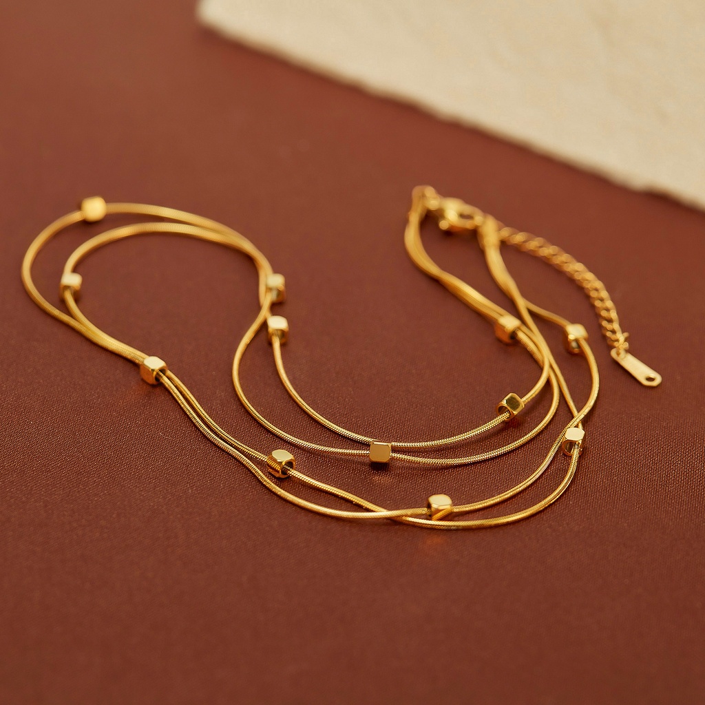 DPL FEMALE NECKLACE-24904-YG