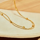 DPL FEMALE NECKLACE-24904-YG