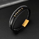 DPL MALE BRACELET-25702-BKYG