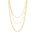 DPL FEMALE NECKLACE-25704-YG