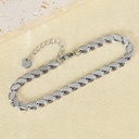 DPL FEMALE BRACELET-24902-SS