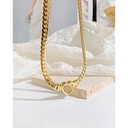 DPL FEMALE NECKLACE-24909-YG