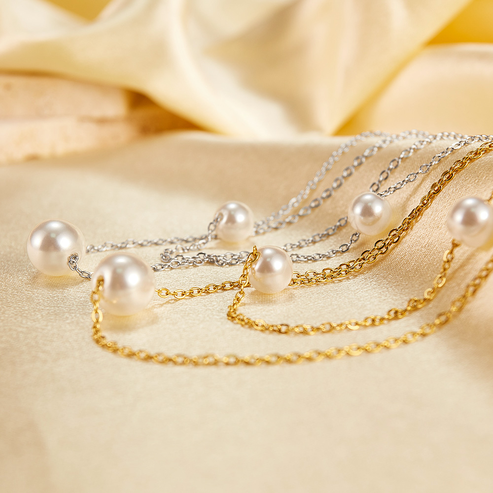 DPL FEMALE NECKLACE-25705-YG