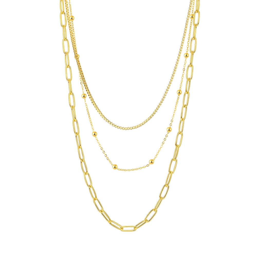 DPL FEMALE NECKLACE-25704-YG