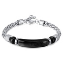 DPL MALE BRACELET-26614-BKSS