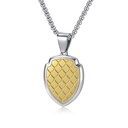 DPL MALE NECKLACE-26603-YGSS